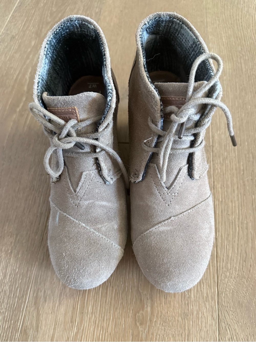 Toms Desert Wedge Booties